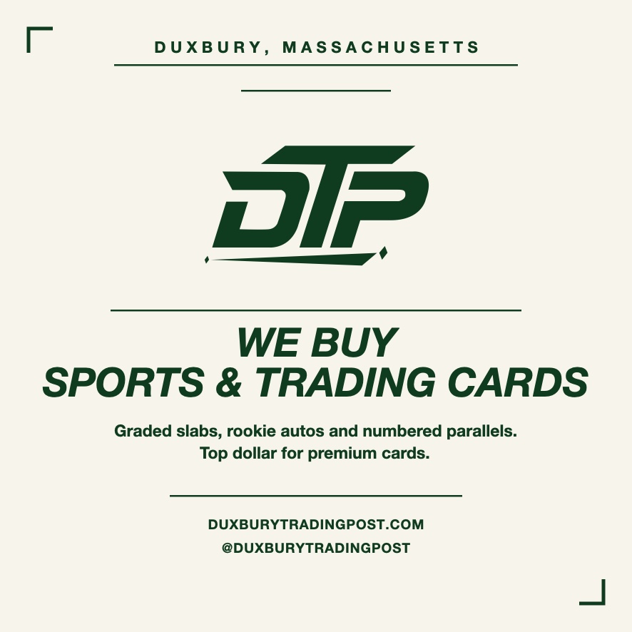 We buy sports and trading cards
